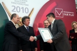 Gmina Jabłoń - Galeria zdjęć Gala "Przedsiębiorstw i Gmin Fair Play" 2010