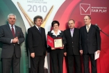 Okręgowa Spółdzielnia Mleczarska - Galeria zdjęć Gala "Przedsiębiorstw i Gmin Fair Play" 2010