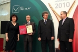 MIEJSKIE PRZEDSIĘBIORSTWO KOMUNIKACYJNE S.A. w Krakowie - Galeria zdjęć Gala "Przedsiębiorstw i Gmin Fair Play" 2010